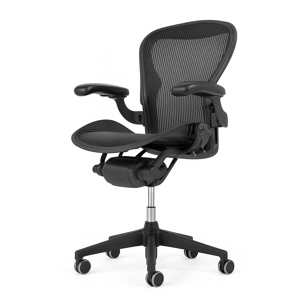 Herman Miller Aeron Classic Graphite / Graphite (Refurbished)