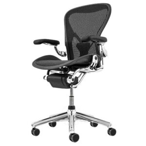 Herman Miller Aeron Classic Graphite / Chrome (Refurbished)