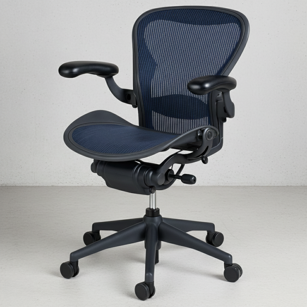Herman Miller Aeron Classic Graphite / Blue (uuendatud)
