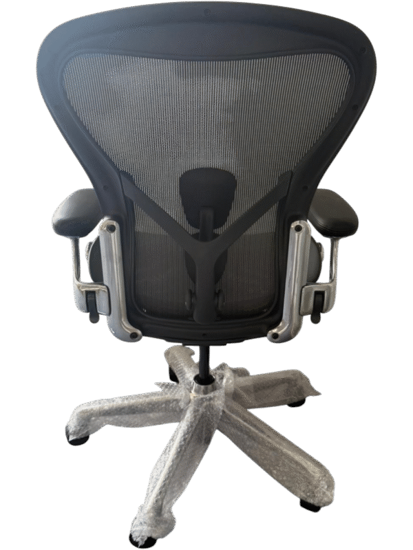 Herman Miller Aeron Remastered Graphite / Polished (Refurbished) - Image 6