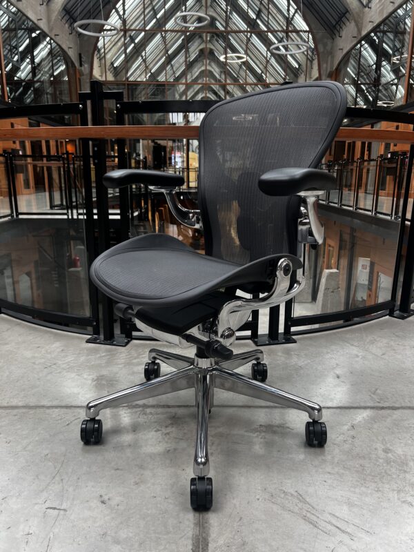Herman Miller Aeron Remastered Chrome (Refurbished) - Image 14