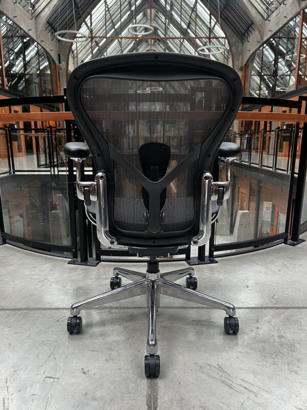 Herman Miller Aeron Remastered Chrome (Refurbished) - Image 12