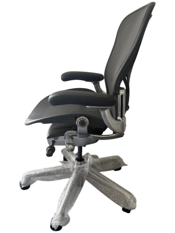 Herman Miller Aeron Remastered Graphite / Polished (Refurbished) - Image 9