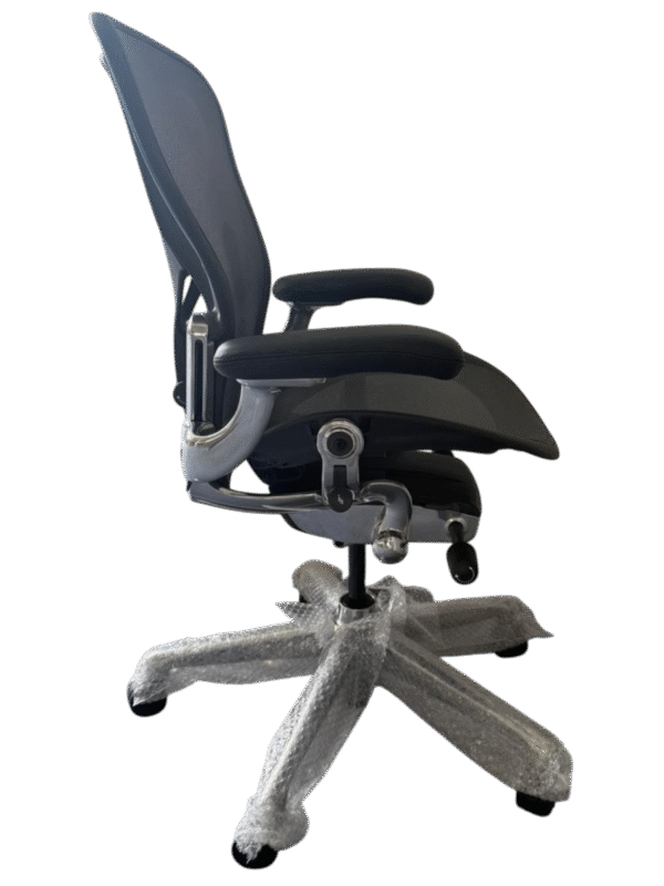 Herman Miller Aeron Remastered Graphite / Polished (Refurbished) - Image 2