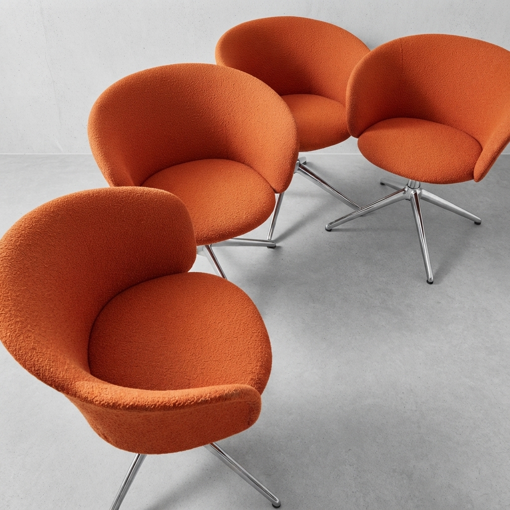 HEM Kendo Swivel Conference Chair, set of 4 (Display model) - Image 4