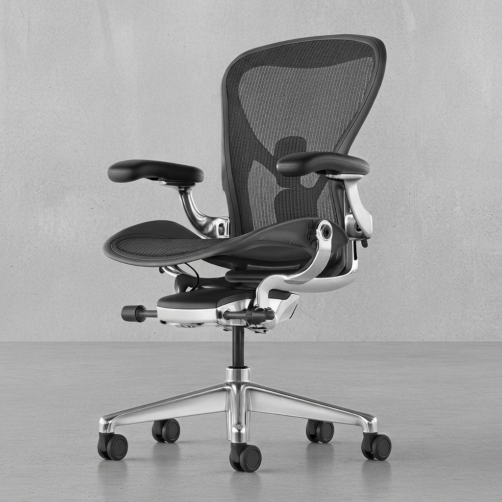 Herman Miller Aeron Remastered Graphite/Aluminium (Display model)