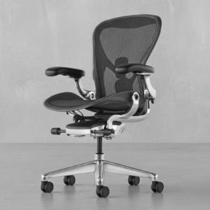 Herman Miller Aeron Remastered Graphite/Aluminium (Display model)