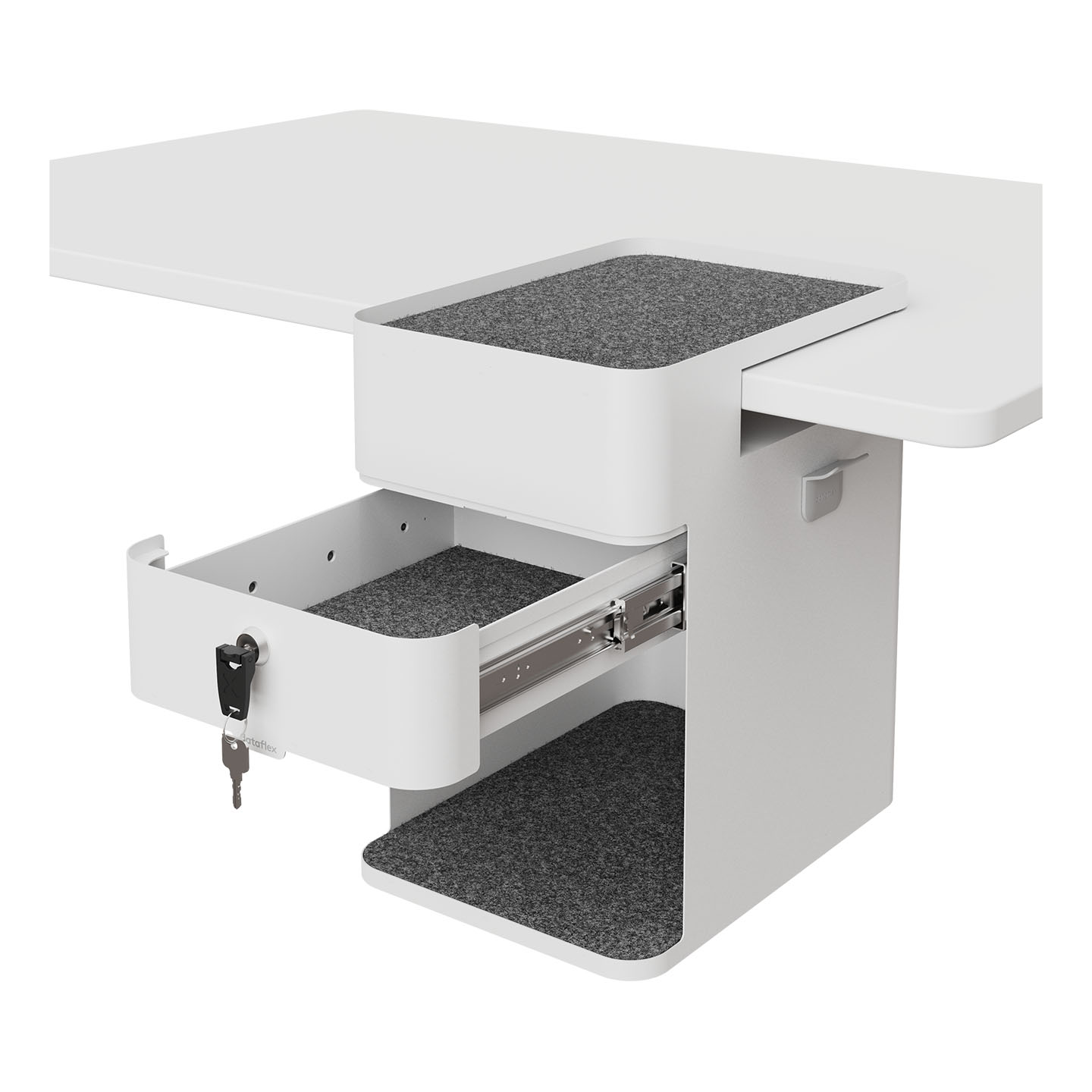 Dataflex Bento® desktop locker 500 - Image 6