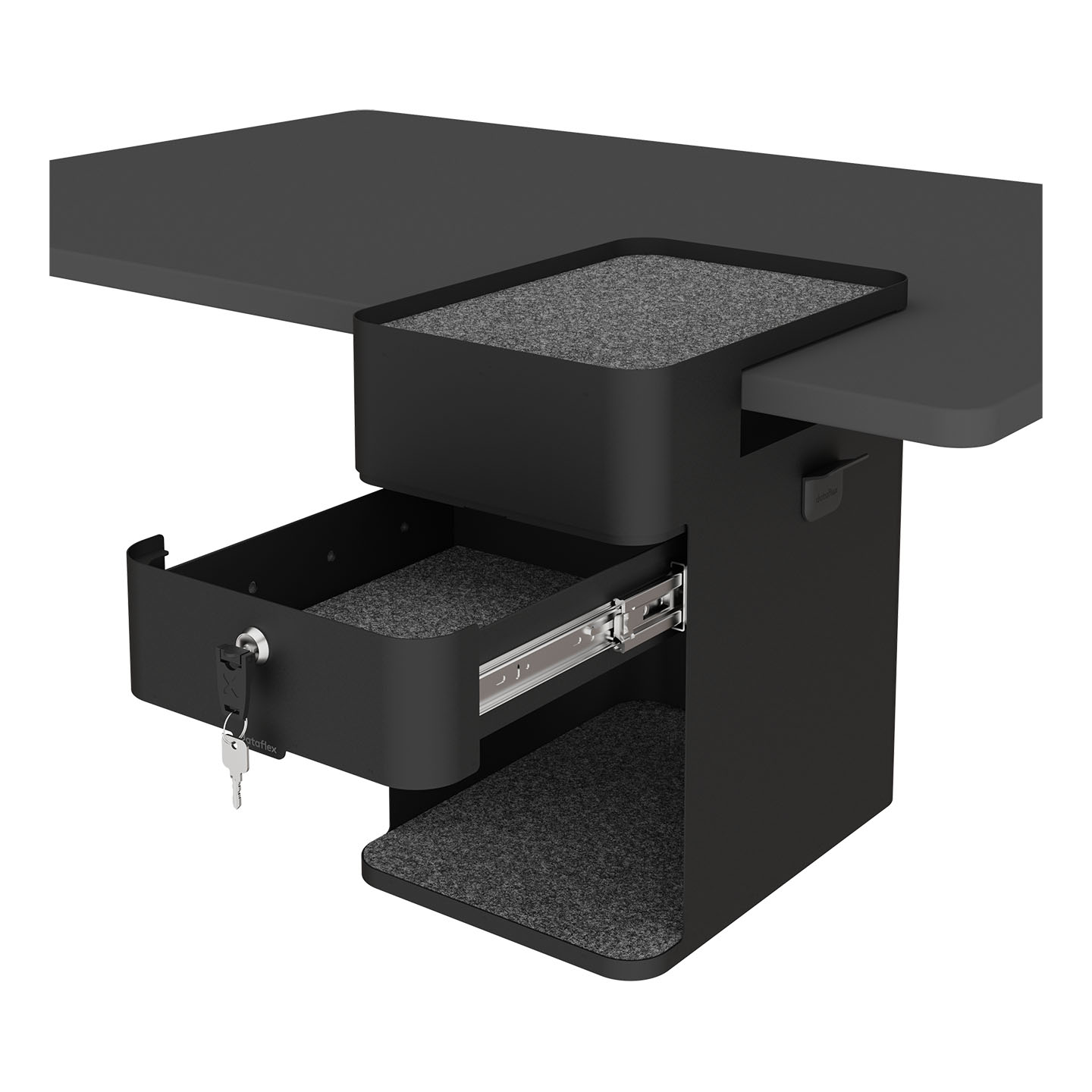 Dataflex Bento® desktop locker 500 - Image 13